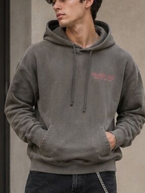 Helmut Lang *flawed* The Helmut Lang Hooded Sweatshirt Size M 38732